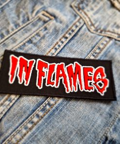 In Flames | Swedish Melodic Death Metal Band | The Jester Race | Embroidered Patch Badge Applique Iron on | Trendy | DIY | Decorative | Collectible