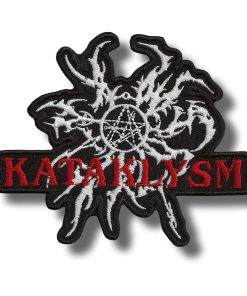 Kataklysm | Death Metal Band | Embroidered Patch Badge Applique Iron on | Trendy | DIY | Decorative | Collectible