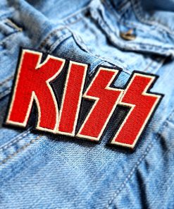 KISS | American Rock Band | Gene Simmons | Glam Rock | Rock And Roll | Embroidered Patch Badge Applique Iron on | Trendy | DIY | Decorative | Collectible