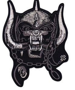 Motorhead Bastards | Embroidered Patch Badge Applique Iron on | Trendy | DIY | Decorative | Collectible