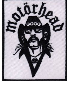 Motorhead | Lemmy | Embroidered Patch Badge Applique Iron on | Trendy | DIY | Decorative | Collectible