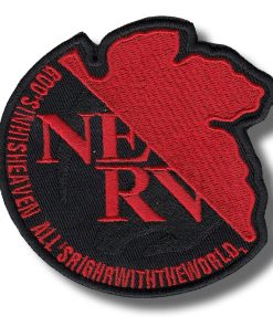 Nerv | Embroidered Patch Badge Applique Iron on | Trendy | DIY | Decorative | Collectible