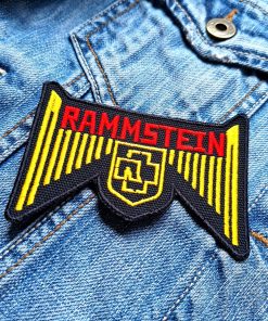 Rammstein Wings Emblem Patch Iron-On