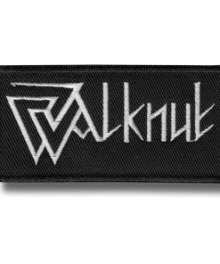 Walknut Symbol | Embroidered Patch Badge Applique Iron on | Trendy | DIY | Decorative | Collectible