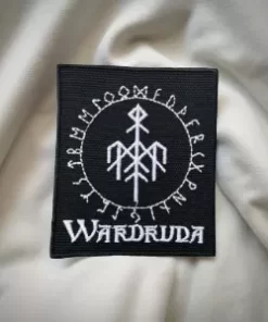 Wardruna Rune Circle Logo Patch – Iron-On - Image 2