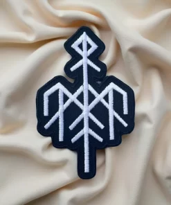 Wardruna Rune Logo Patch – Iron-On - Image 2
