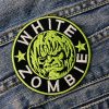 White Zombie | American Heavy Metal Band | Groove Metal | Rob Zombie | Embroidered Patch Badge Applique Iron on | Trendy | DIY | Decorative | Collectible