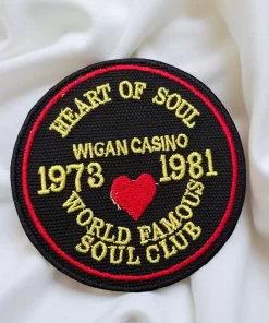 Wigan Casino | Northern Soul Music | Embroidered Patch Badge Applique Iron on | Trendy | DIY | Decorative | Collectible - Image 2