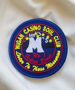 Wigan Casino | Northern Soul Music | Embroidered Patch Badge Applique Iron on | Trendy | DIY | Decorative | Collectible - Image 2