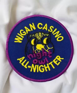 Wigan Casino | Northern Soul Music | Embroidered Patch Badge Applique Iron on | Trendy | DIY | Decorative | Collectible - Image 2