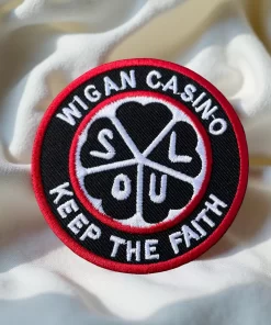 Wigan Casino | Northern Soul Music | Embroidered Patch Badge Applique Iron on | Trendy | DIY | Decorative | Collectible - Image 2