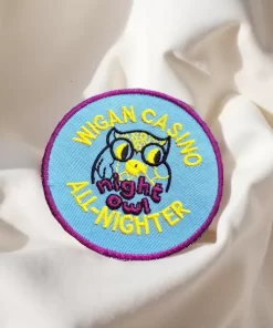Wigan Casino | Northern Soul Music | Embroidered Patch Badge Applique Iron on | Trendy | DIY | Decorative | Collectible - Image 2