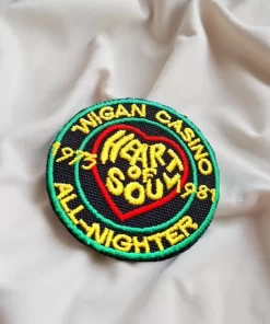 Wigan Casino | Northern Soul Music | Embroidered Patch Badge Applique Iron on | Trendy | DIY | Decorative | Collectible - Image 2