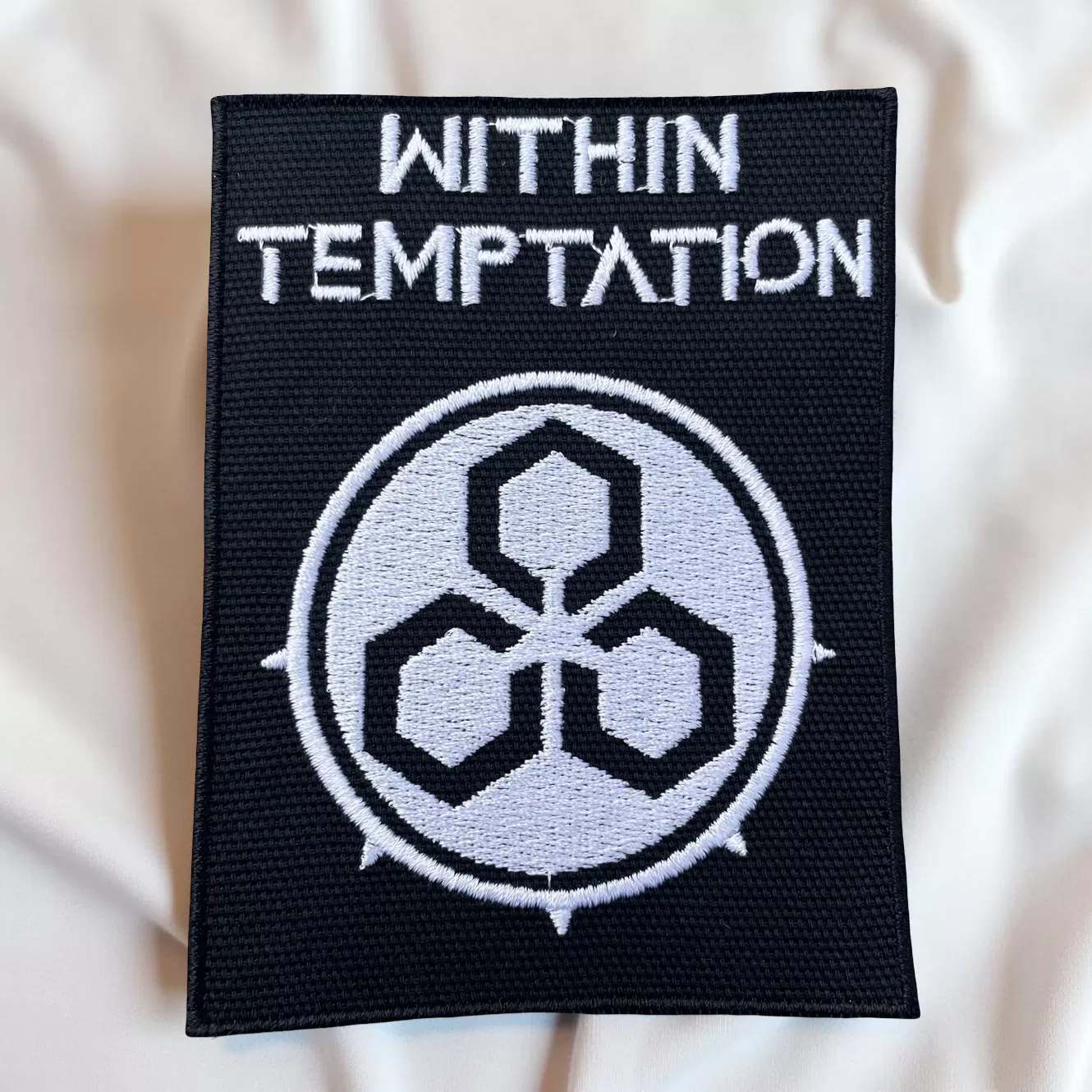 Within Temptation | Dutch Symphonic Metal Band | Sharon den Adel | Robert Westerholt | Embroidered Patch Badge Applique Iron on | Trendy | DIY | Decorative | Collectible - Image 2