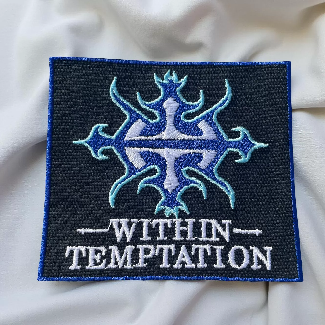 Within Temptation | Dutch Symphonic Metal Band | Sharon den Adel | Robert Westerholt | Embroidered Patch Badge Applique Iron on | Trendy | DIY | Decorative | Collectible - Image 2