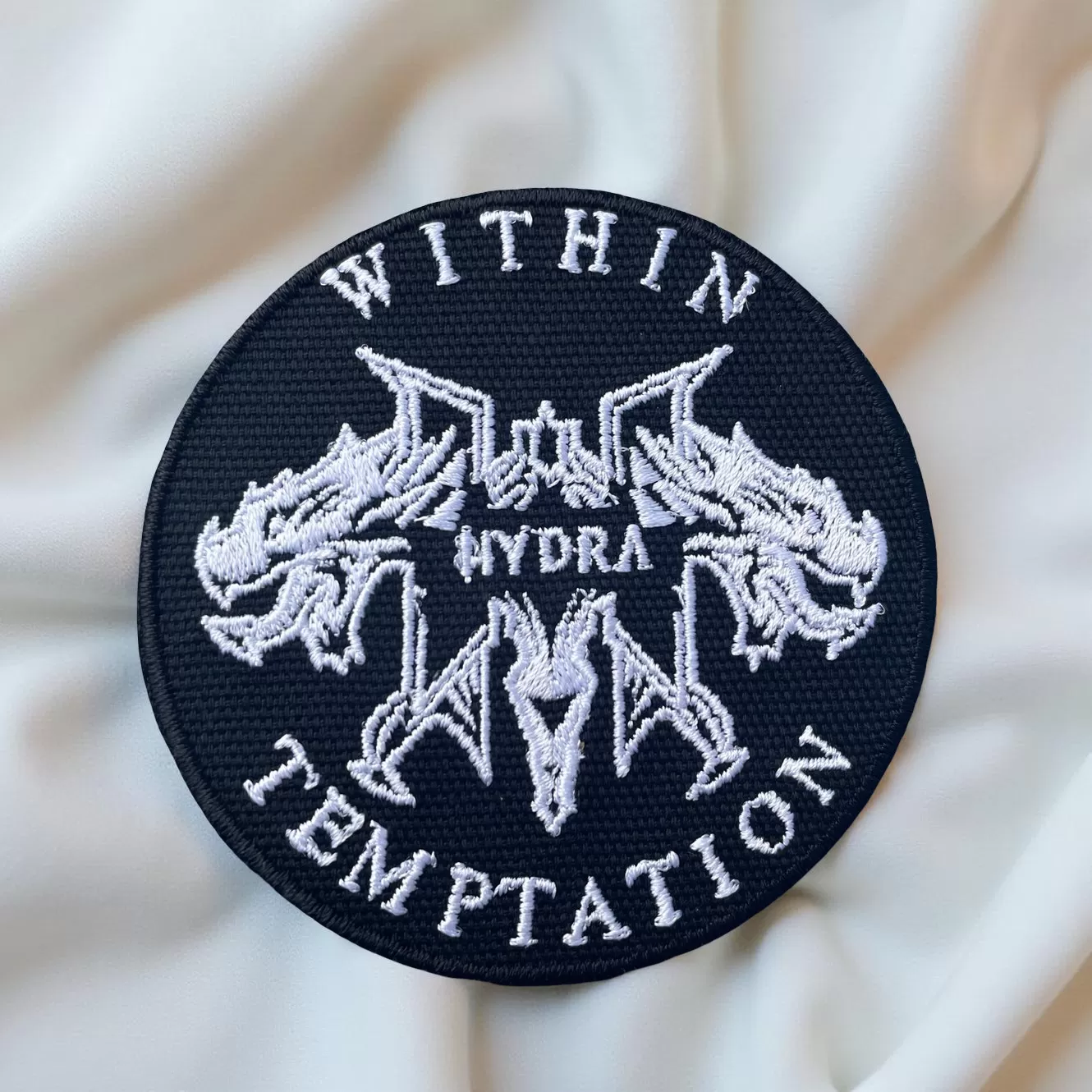 Within Temptation | Dutch Symphonic Metal Band | Sharon den Adel | Robert Westerholt | Embroidered Patch Badge Applique Iron on | Trendy | DIY | Decorative | Collectible - Image 2