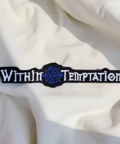 Within Temptation | Dutch Symphonic Metal Band | Sharon den Adel | Robert Westerholt | Embroidered Patch Badge Applique Iron on | Trendy | DIY | Decorative | Collectible - Image 2