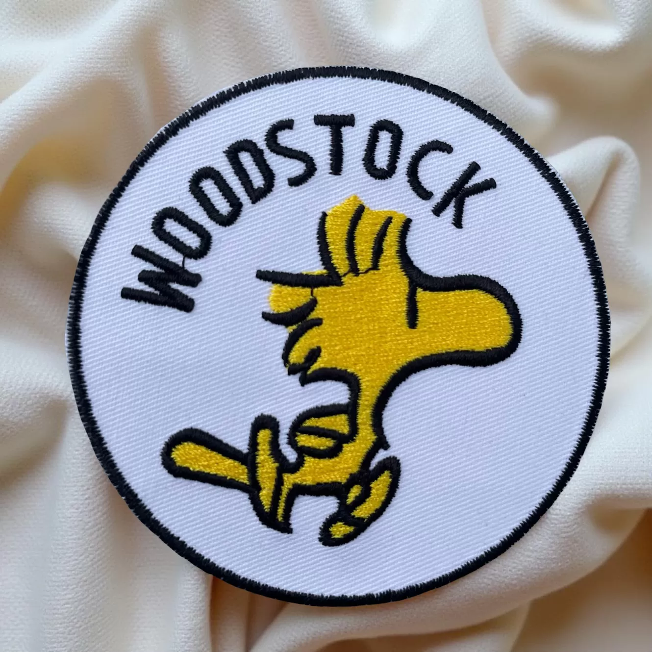 Woodstock | Music and Art Fair | Embroidered Patch Badge Applique Iron on | Trendy | DIY | Decorative | Collectible - Image 2