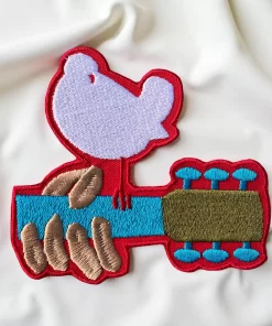 Woodstock | Music and Art Fair | Embroidered Patch Badge Applique Iron on | Trendy | DIY | Decorative | Collectible - Image 2