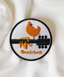 Woodstock | Music and Art Fair | Embroidered Patch Badge Applique Iron on | Trendy | DIY | Decorative | Collectible - Image 2