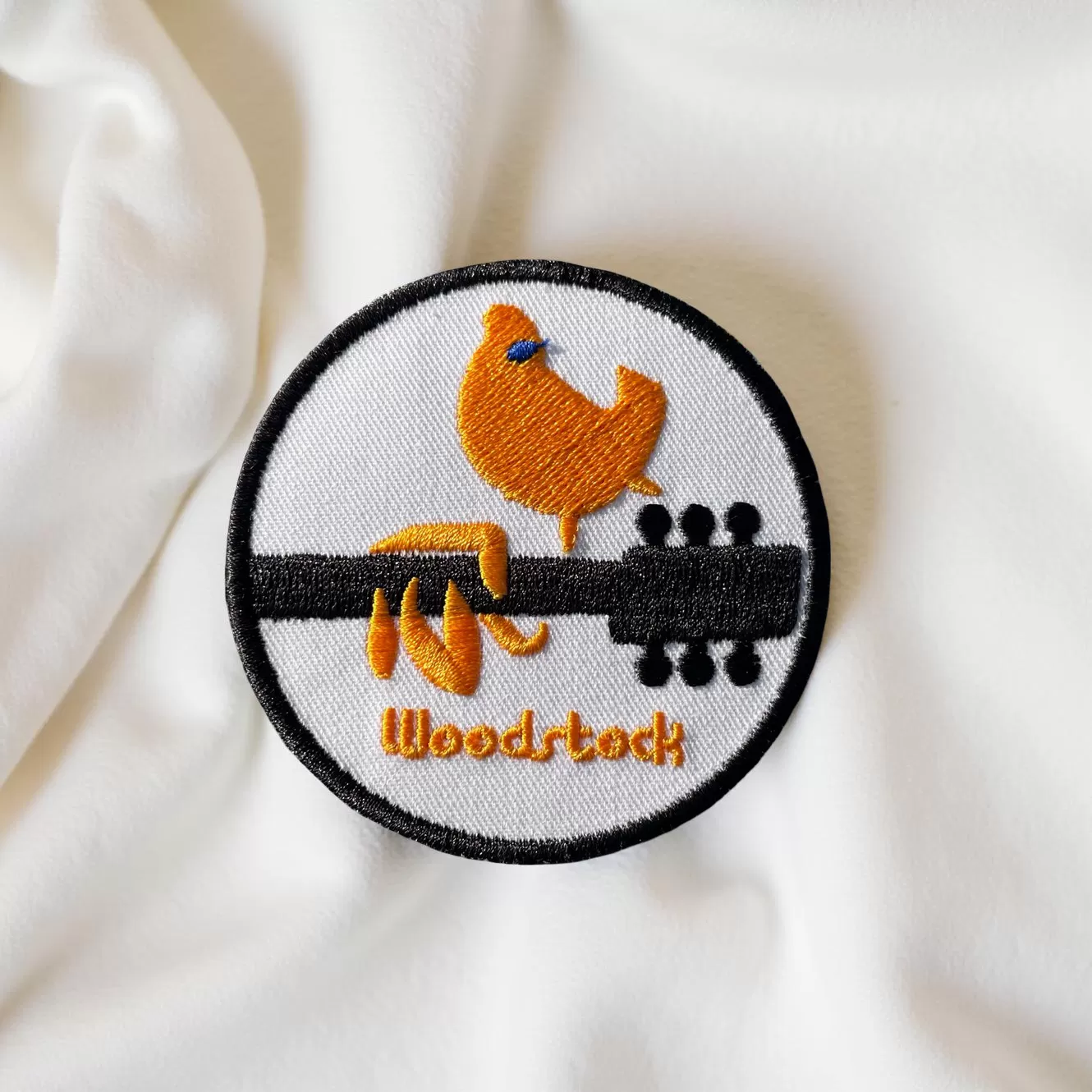 Woodstock | Music and Art Fair | Embroidered Patch Badge Applique Iron on | Trendy | DIY | Decorative | Collectible - Image 2