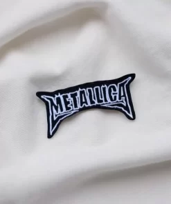 Metallica Logo Claw Font Embroidered Patch Iron-On - Image 2
