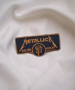 Metallica x San Francisco Giants Est. ’81 Patch Iron-On - Image 2