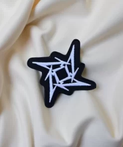 Metallica Ninja Star Logo Patch Iron-On - Image 2