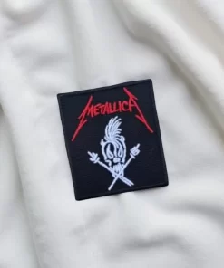 Metallica Skull & Arrows Logo Patch Iron-On - Image 2
