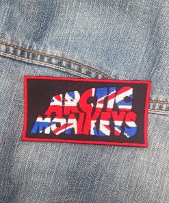 Arctic Monkeys Patch – Union Jack Logo Design Iron-On