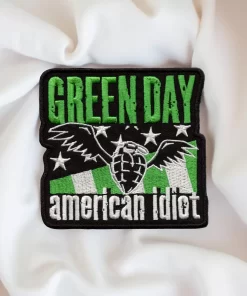 Green Day American Idiot Stars Patch – Iron-On