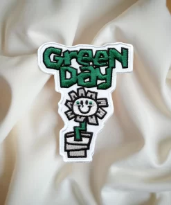 Green Day Happy Flower Patch – Iron-On