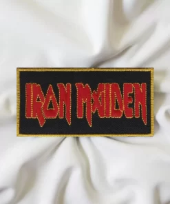 Iron Maiden Classic Logo Patch – Iron-On