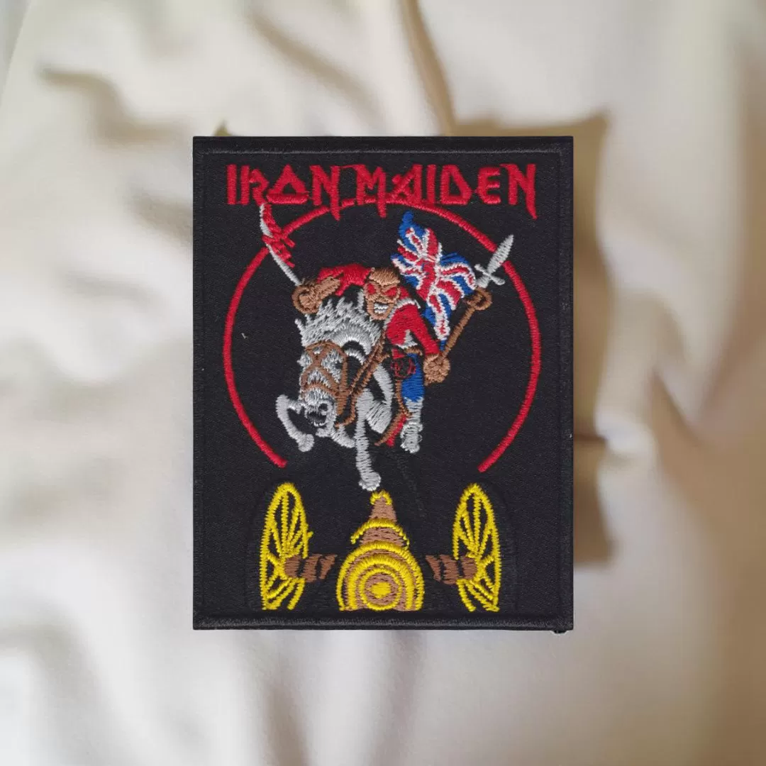 Iron Maiden The Trooper Battle Scene Patch – Iron-On - Image 2
