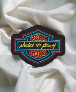 Judas Priest Metal Gods Emblem Patch – Iron-On - Image 2