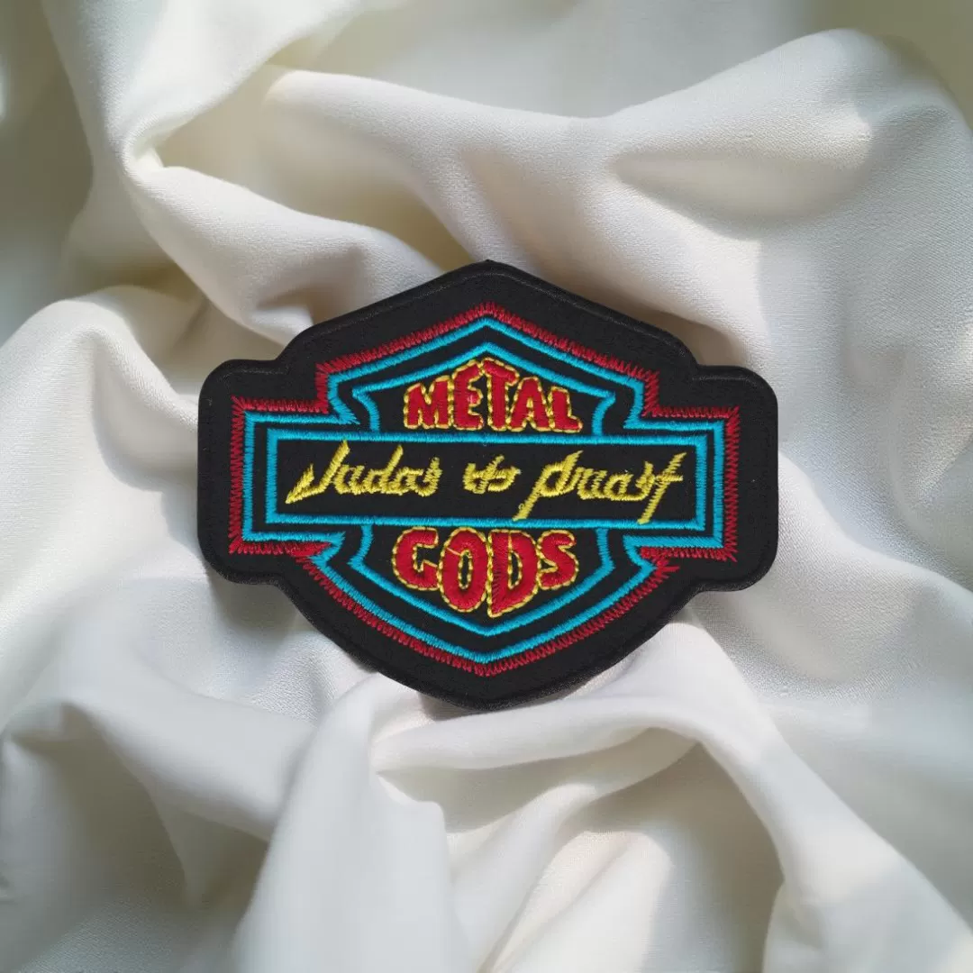 Judas Priest Metal Gods Emblem Patch – Iron-On - Image 2