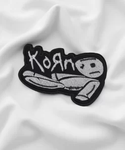 Korn Monochrome Voodoo Doll Patch – Iron-On - Image 2