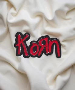 Korn Classic Red Logo Patch – Iron-On - Image 2