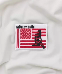 Mötley Crüe American Flag Girl Patch – Iron-On - Image 2