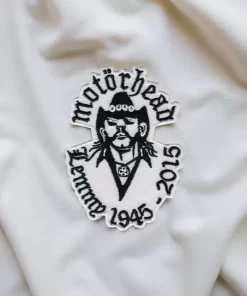 Motörhead Lemmy Tribute Patch (1945–2015) – Iron-On - Image 2
