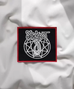 Slipknot Pentagram Band Logo Patch Iron-On - Image 2