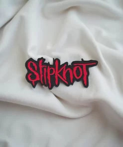 Slipknot Red Logo Patch Iron-On - Image 2