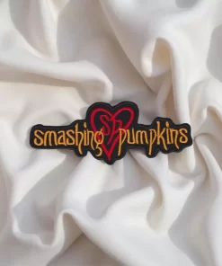 Smashing Pumpkins Heart Logo Patch Iron-On - Image 2