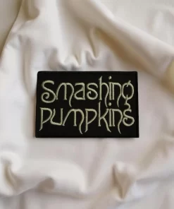 Smashing Pumpkins Gothic Font Logo Patch Iron-On - Image 2