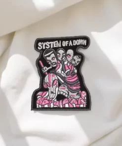 System of a Down Band Members Patch Iron-On - Image 2