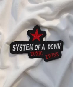 System of a Down Toxic Twins Patch Iron-On - Image 2
