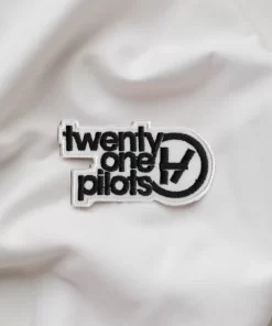 Twenty One Pilots White Logo Patch Iron-On - Image 2
