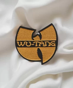 Wu-Tang Clan Classic Logo Patch – Yellow & Black Iron-On - Image 2