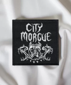 City Morgue Dogs Logo Patch Iron-On - Image 2