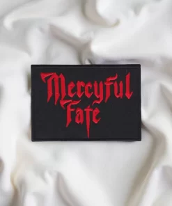Alternative view of Mercyful Fate Classic Rectangular Logo Patch – Iron-On